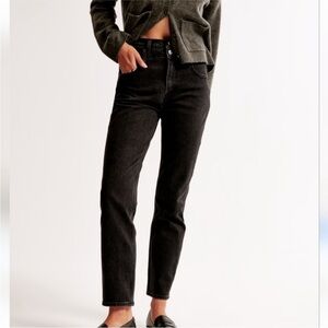 Abercrombie & Fitch The Ankle Straight Ultra High Rise Jeans Size 28 / 6 Short